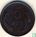 Dänemark 5 Øre 1884 - Bild 2