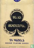 No. 101 Wonderful 54 Models Colour Playing Cards - Image 1