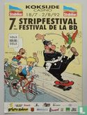7é stripfestival Koksijde folder - Afbeelding 1