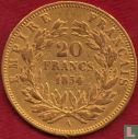 France 20 francs 1854 - Image 1