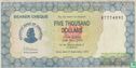 Zimbabwe 5,000 Dollars 2003 - Image 1