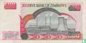 Simbabwe 500 Dollars 2001 (P10) - Bild 2