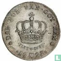 Danemark 1 krona 1693 (PIET & IUST. dans le cadre de la Couronne) - Image 1