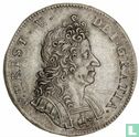 Danemark 1 krona 1693 (PIET & IUST. dans le cadre de la Couronne) - Image 2