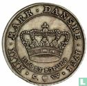 Danemark 1 kroon 1731 (grande couronne) - Image 1