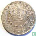 Danemark 1 kroon 1731 (petite couronne) - Image 1