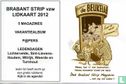 Brabant Strip lidkaart 2012 - Image 1
