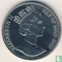 Île de Man 1 crown 1989 (BE - argent) "Bicentenary of the mutiny on the Bounty - Pitcairn Island" - Image 1