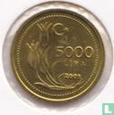 Türkei 5000 Lira 2001 - Bild 1