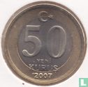 Turkey 50 yeni kurus 2007 - Image 1