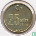 Turkije 25 bin lira 2004 - Afbeelding 1