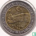 Turkije 1.000.000 lira 2002 (type 8) "535 years Istanbul Mint" - Afbeelding 2