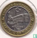 Turkije 1.000.000 lira 2004 (type 2) "535 years Istanbul Mint" - Afbeelding 2