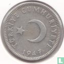 Turquie 1 lira 1947 - Image 1