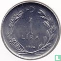 Turkey 1 lira 1974 - Image 1
