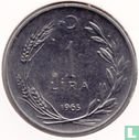 Turkey 1 lira 1965 - Image 1