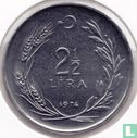 Turkije 2½ lira 1974 - Afbeelding 1