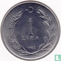 Turquie 1 lira 1962 - Image 1