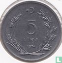 Turquie 5 lira 1974 - Image 1