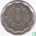 Turkije 1 kurus 1943 - Afbeelding 1