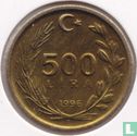 Turkije 500 lira 1996 - Afbeelding 1