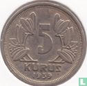 Turquie 5 kurus 1939 - Image 1