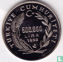 Turkije 500.000 lira 1998 "Lira to Euro Transition" - Afbeelding 1