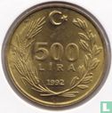 Turquie 500 lira 1992 - Image 1