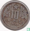 Turkije 10 kurus 1935 - Afbeelding 1