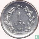 Turquie 1 lira 1982 - Image 1
