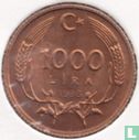 Turkije 1000 lira 1998 - Afbeelding 1