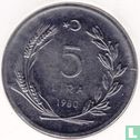 Turkey 5 lira 1980 "FAO" - Image 1