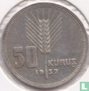 Turkey 50 kurus 1937 - Image 1