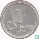 Turkije 25 kurus 1935 - Afbeelding 1