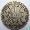 Empire allemand 1 mark 1876 (A) - Image 1