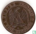 Frankrijk 5 centimes 1855 (A - anker) - Afbeelding 2