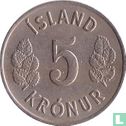 Island 5 Krónur 1969 - Bild 2