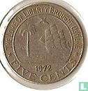 Liberia 5 Cent 1972 - Bild 1