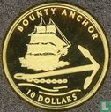 Pitcairneilanden 10 dollars 2007 (PROOF) "Bounty anchor" - Afbeelding 2