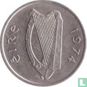 Irlande 5 pence 1974 - Image 1