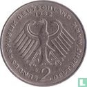 Germany 2 mark 1982 (G - Konrad Adenauer) - Image 1
