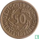 Empire allemand 50 rentenpfennig 1924 (A) - Image 2