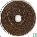 Oost-Afrika 10 cents 1949 - Afbeelding 1