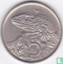 Nouvelle-Zélande 5 cents 1989 - Image 2