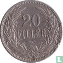 Hongrie 20 filler 1908 - Image 2