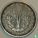Afrique occidentale française 1 franc 1955 - Image 2