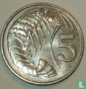 Îles Caïmans 5 cents 1990 - Image 2