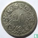 Schweiz 20 Rappen 1894 - Bild 2