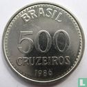 Brazil 500 cruzeiros 1986 - Image 1