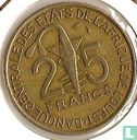 Westafrikanische Staaten 25 Franc 1976 - Bild 2